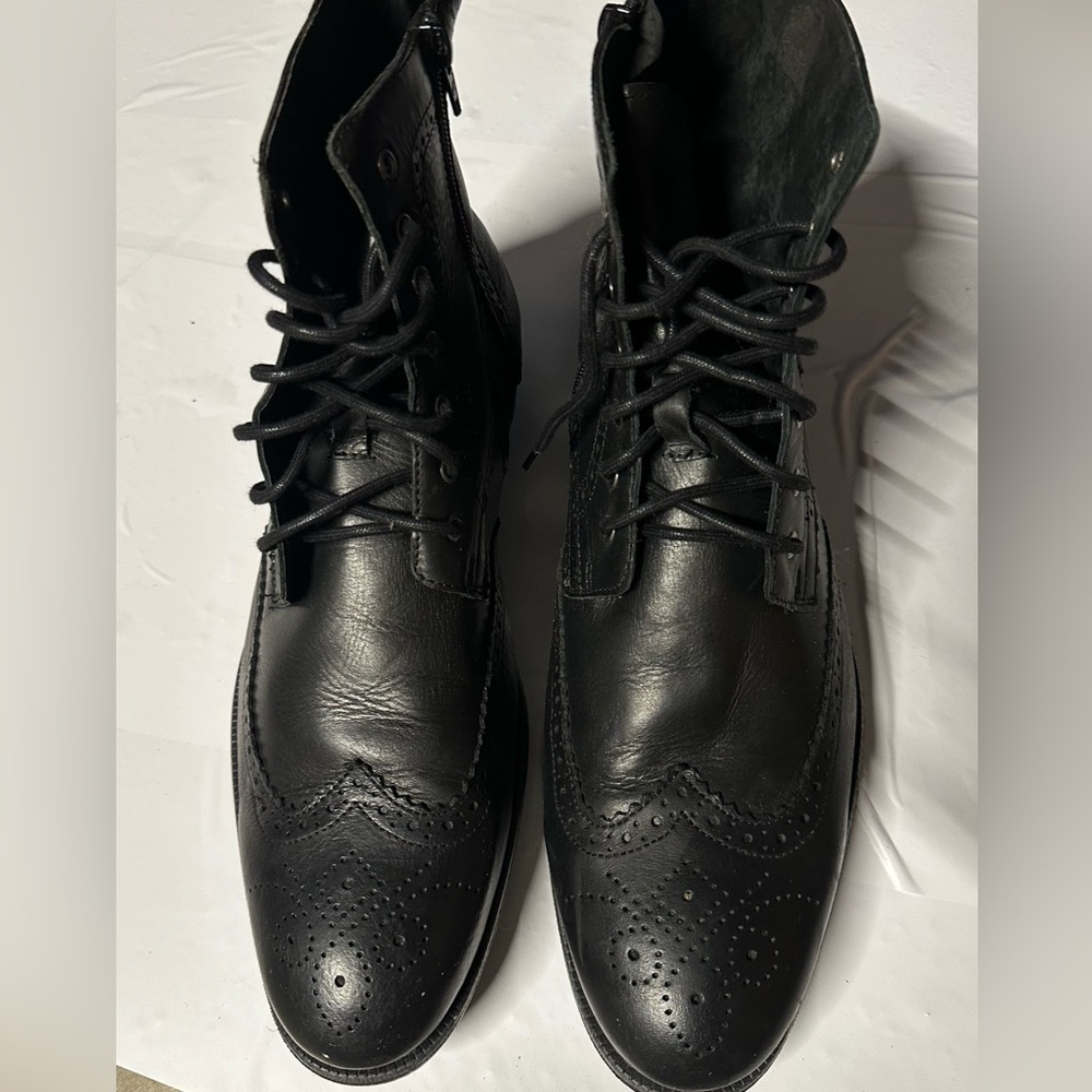 Robert Wayne Jacques Wingtip Combat Boot - image 5